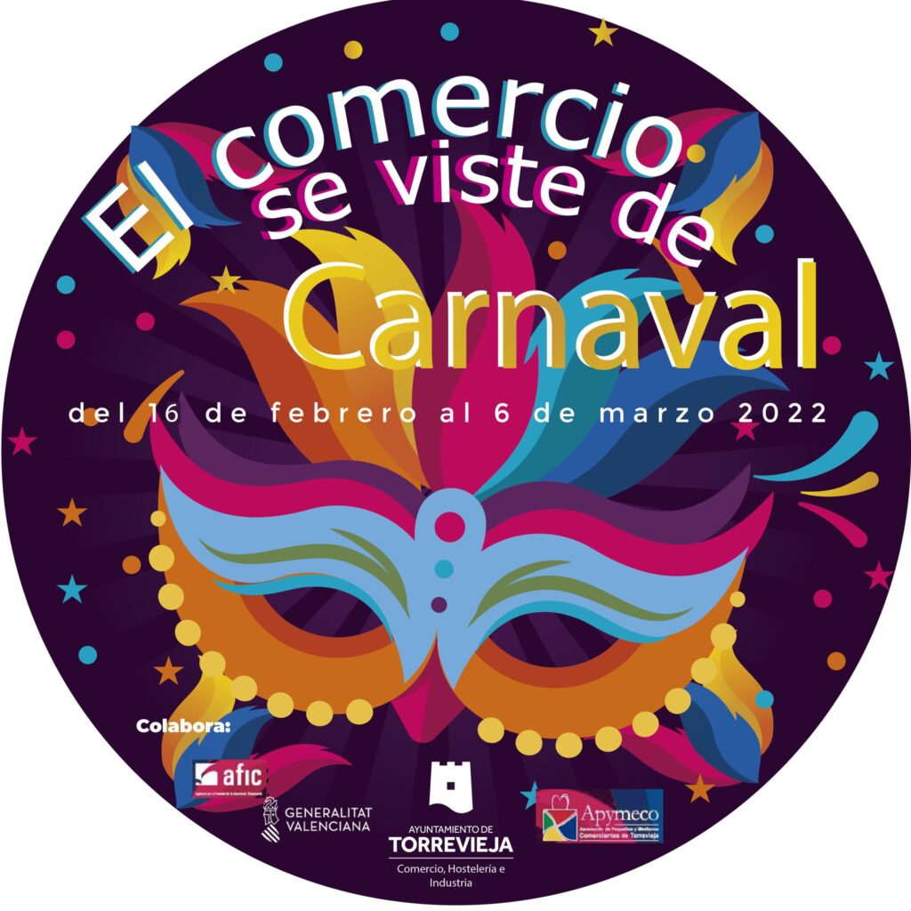 comercio se viste de carnaval